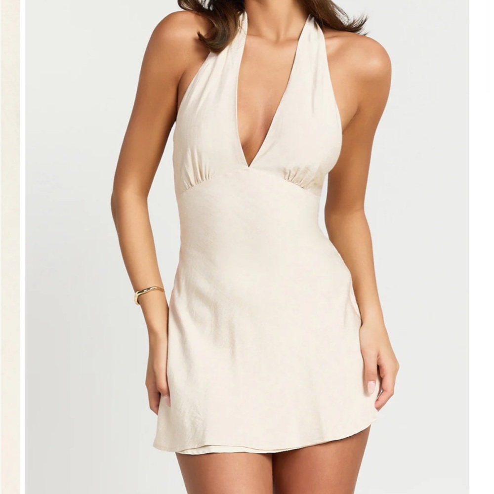 Showpo Imari Mini Halter Dress